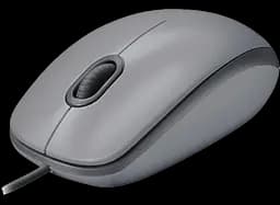 Міша Logitech M110 Silent-MID GRAY-USB-AKOYA (6857585) - мініатюра 6