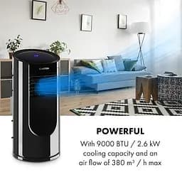 Кондиціонер мобільний Klarstein Metrobreeze Miami 9000BTU (10034679) - мініатюра 6