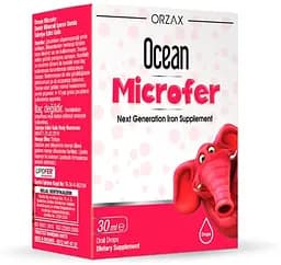 Микрокапсулированное железо Orzax Ocean Microfer Drop, 30 мл для ежедневных потребностей детей в железе