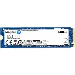 SSD-накопитель 500 ГБ Kingston NV3 M.2 2280 PCIe 4.0 x4 NVMe