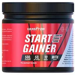 Гейнер Vansiton Start Gainer 500 грамм