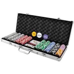 Покер Kanwod набор из 500 фишек в чемодане HQ