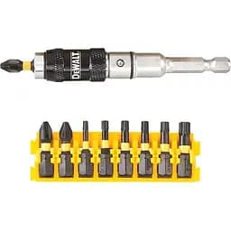 Набір біт DeWalt Impact Torsion ударні Torx Philips Pozidriv L=25 мм 10 шт. (DT70578T)