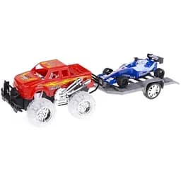 Дитяча машинка джип позашляховик з причепом