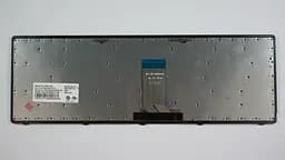 Клавіатура для ноутбука LENOVO (IdeaPad: U510, Z710) rus, чорна, срібна рамка