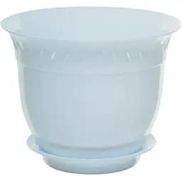 Вазон Santino Lilia з підставкою 2.5 л білий (LIL25WHT)