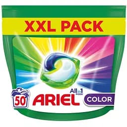 Уценка. Капсулы для стирки Ariel Pods All-in-1 Color Чистота и Свежесть 50 шт.