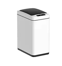 Відро для сміття сенсорне прямокутне Koer TC-020408-08 8 л білий (KR5589)  - мініатюра 2