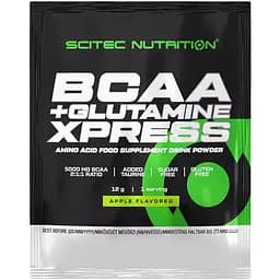Аминокислоты Scitec Nutrition BCAA+Glutamine Xpress яблуко 12 г