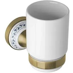 Склянка з тримачем Bemeta Kera кераміка 144710017 білий