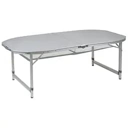 Стіл Bo-Camp Premium Oval 150x80 cm Сірий - мініатюра 3