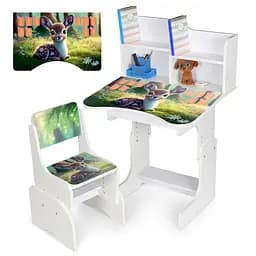 Детская Парта дерево со стульчиком Bambi det0015785