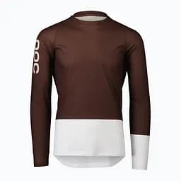 Велоджерсы POC MTB Pure LS Jersey M Белый-коричневый
