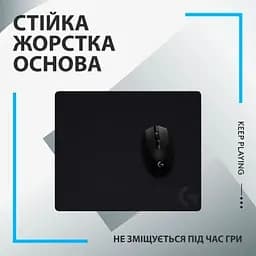 Килимок для мишки Logitech G440 Gaming Mouse Pad Black (943-000792) - мініатюра 5