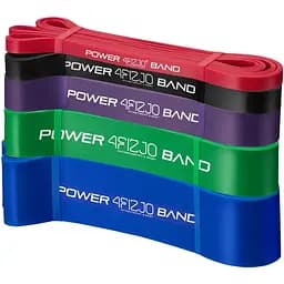 Еспандер-петля 4Fizjo Power Band (Гумка для фітнесу і спорту) 6-46 кг 5 шт. 4FJ0001 (P-5907222931561)
