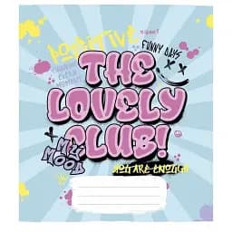 Зошит загальний Школярик Graffiti style 048-3327K-4 в клітинку 48 аркушів