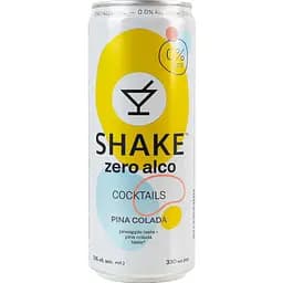 Напиток безалкогольный Shake коктейль Пина Колада сокосодержащий сильногазированный пастеризованный 0.33 л