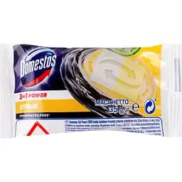 Блок для унитаза гигиенический Domestos 3in1 Power Citrus сменный 35 г