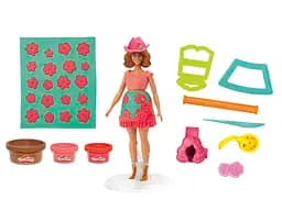 PD Набір для творчості з масою для ліплення Hasbro Barbie. Квіти та бахрома (G1360) - мініатюра 3
