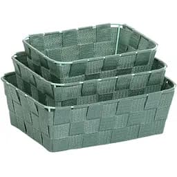 Набір кошиків Kela Alvaro зелена липа 3 шт. (24518)