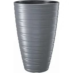 Горщик для квітів Prosperplast Maze з вкладишем 375х579 мм сірий (88864-405)