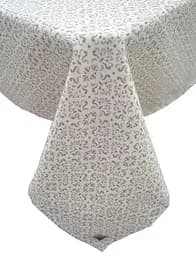 Скатертина Прованс Bella Сірий вітраж, 85х85 см, колір сірий (13630)