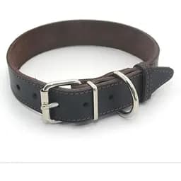 Нашийник для собак Zoo-hunt Весна шкіряний коричневий 1,6/23-31 см