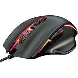Миша Trust GXT 168 Haze Illuminated Gaming чорний USB оптична 250 - 4000 dpi 7 програмованих кнопок 1.7 м