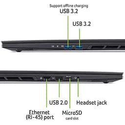 Ноутбук Acer Ігровий 16'' Nitro 16S AI AN16S-61,IPS,Al 7 350 50GHz,16GB DDR5,1TB - мініатюра 13