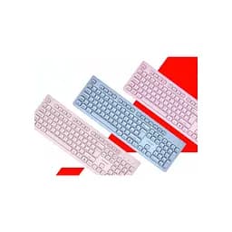 Клавіатура Canyon HKB-W01 Silent Wireless UA Pink (CNS-HKBW01P) - мініатюра 5