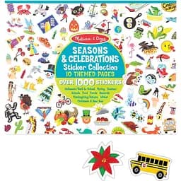 Набір наліпок Melissa & Doug Сезони і свята (MD4215)