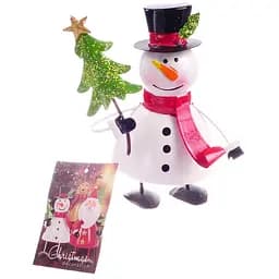 Прикраса для ялинки Offtop Сніговик, білий (855041)