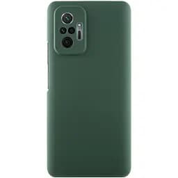 Чохол Silicone Cover Lakshmi Full Camera (AAA) для Xiaomi Redmi Note 10 Pro / 10 Pro Max Зелений / Cyprus Green