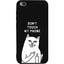 Чохол-накладка Toto Matt TPU 2 mm Print Case Xiaomi Redmi Go #58 Cat Dontouch Black