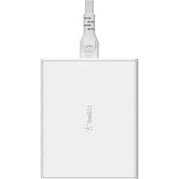 Мережевий зарядний пристрій Belkin Boost Up Charge Pro GaN 4-Ports Charger 108W White (WCH010VFWH) [158903] - мініатюра 3