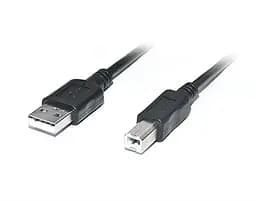Кабель REAL-EL Pro USB - USB Type-B V 2.0 (M/M), 2 м, чорний (EL123500026) - мініатюра 3
