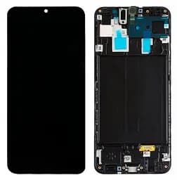 Дисплей для Apple iPhone X, чорний, з рамкою, Original (PRC), Self-welded OEM