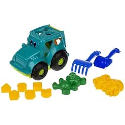 Сортер-трактор Кузнечик №2 Colorplast 0336 Зеленый