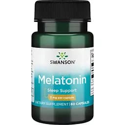 Мелатонін Swanson Melatonin 3 мг 60 капсул