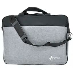 Сумка для ноутбука Ritar GB 15.6 Gray-Black із плечовим ременем
