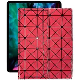 Чохол StatusCASE з екошкіри для планшету Apple iPad Pro 12,9 2020 Червоний ромб