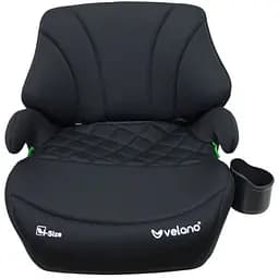 Бустер VELANO Gravo i-Size 125-150 см Isofix з підстаканником black (48144)