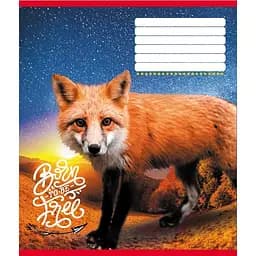 Зошит учнівський "Тварини" 018-530247K-2 в клітинку, 18 аркушів