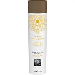 Массажное масло Hot Shiatsu Body Massage Oil Seductive Ylang Ylang & Wheat Germ, 100 мл