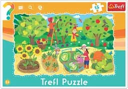 Набір Пазли - (15 елм. Рамкою) - "Сад та город"