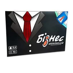 Настільна гра "Бізнес Монополія" Strateg 30372 ігрове поле, фішки, кубики