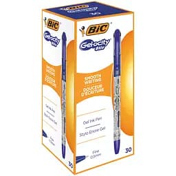 Ручка гелевая BIC Gel-Ocity Stic 0.7 мм 30 шт. синяя (CEL1010265)