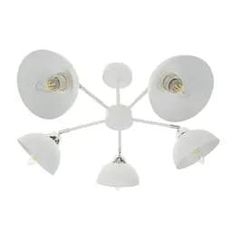 Люстра потолочная Brille для кухни Е27 60W WH/CH (BL-998C/5)