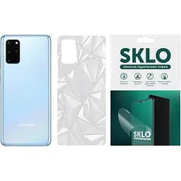 Защитная пленка SKLO Back тыл Transp. для Samsung Galaxy J3 2018 Прозрачный / Diamonds