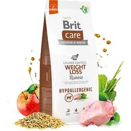 Сухий корм для собак із зайвою вагою Brit Care Dog Hypoallergenic Weight Loss, гіпоалергенний, з кроликом, 12 кг - мініатюра 2